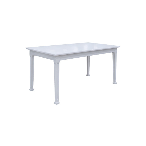სასადილო მაგიდა HOBEL X63 DT (90X160X200) WHITE (1)