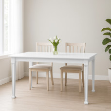 dining table HOBEL X63 DT (90X160X200) WHITE (1)