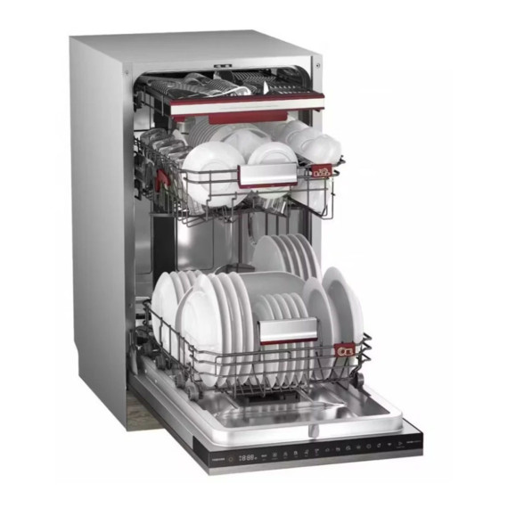 ჭურჭლის სარეცხი მანქანა TOSHIBA DW-10B3(B)-CIS