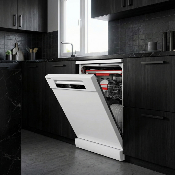 ჭურჭლის სარეცხი მანქანა TOSHIBA DW-14F1CIS (W)