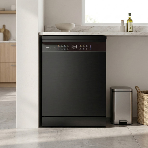 ჭურჭლის სარეცხი მანქანა MARAZZI DW-D06S15FS(S/BL)