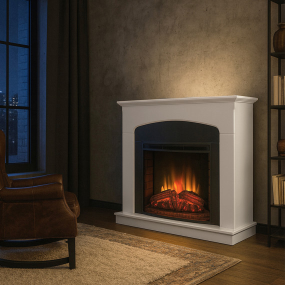 ბუხრის პორტალი HOBEL VALENCIA 25 WH/GY  (1)