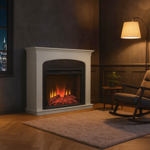 ბუხრის პორტალი HOBEL VALENCIA 30 WH/GY (1)