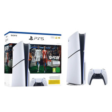 game console PLAYSTATION PS5 CONSOLE SLIM CD VERSION WHITE WITH FC26 /PS5