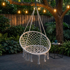 ჰამაკი KOOPMAN HANGING CHAIR ROUND DIA 80CM