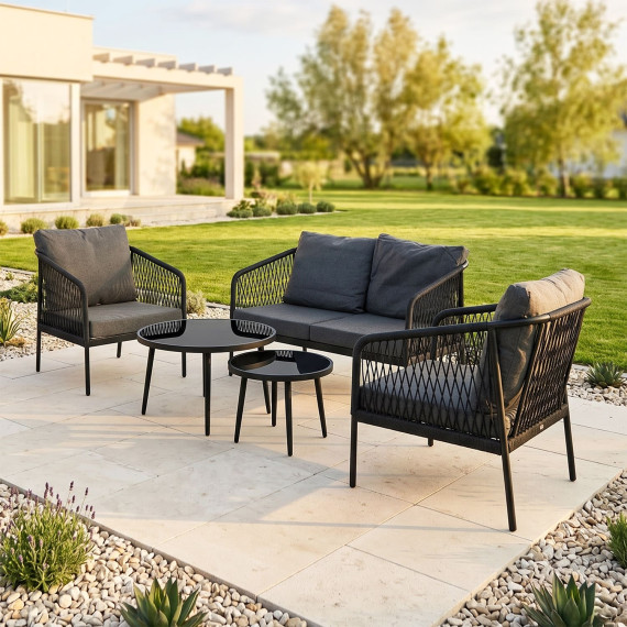 garden set KOOPMAN STEEL 5PCS GRE