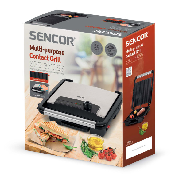 გრილი SENCOR SBG 3710SS