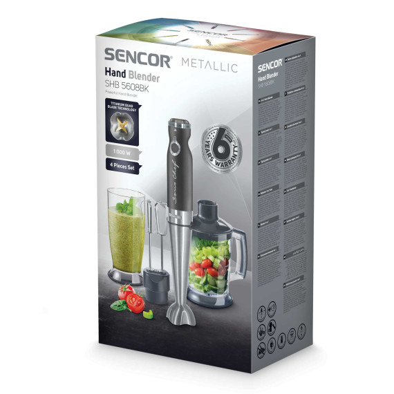 ხელის ბლენდერი SENCOR SHB 5608BK