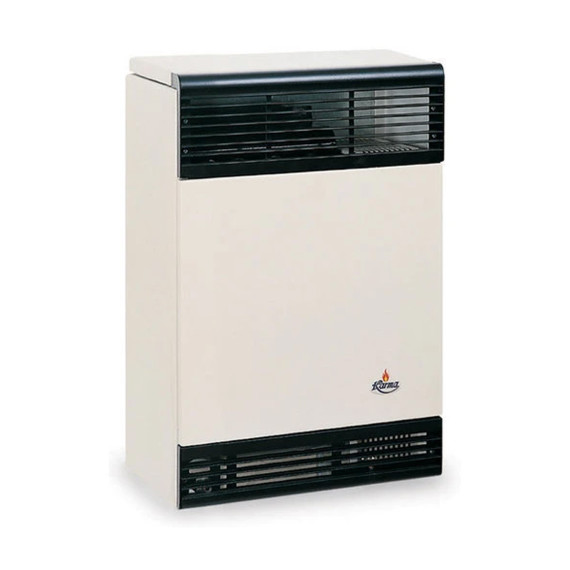 gas heater KARMA BETA 3 MECHANIC