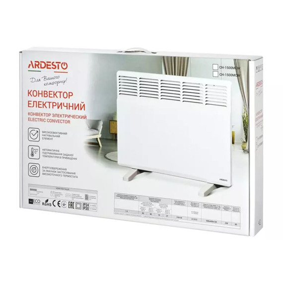 heaters ARDESTO CH-1500MOW