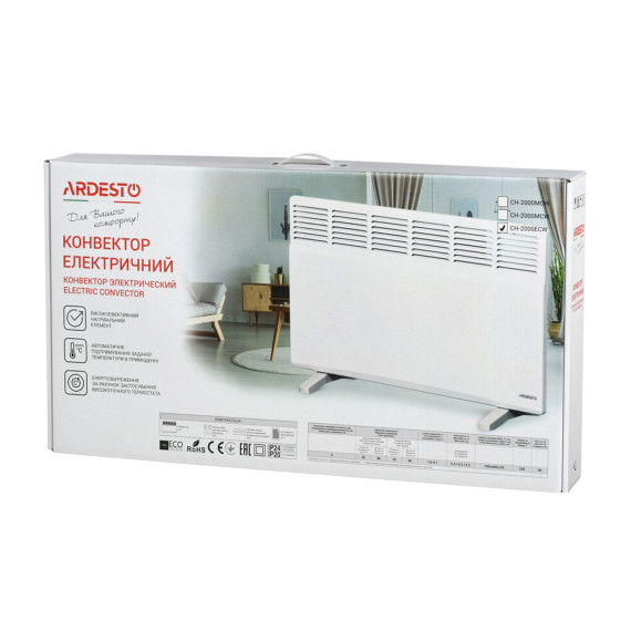 heaters ARDESTO CH-2000ECW