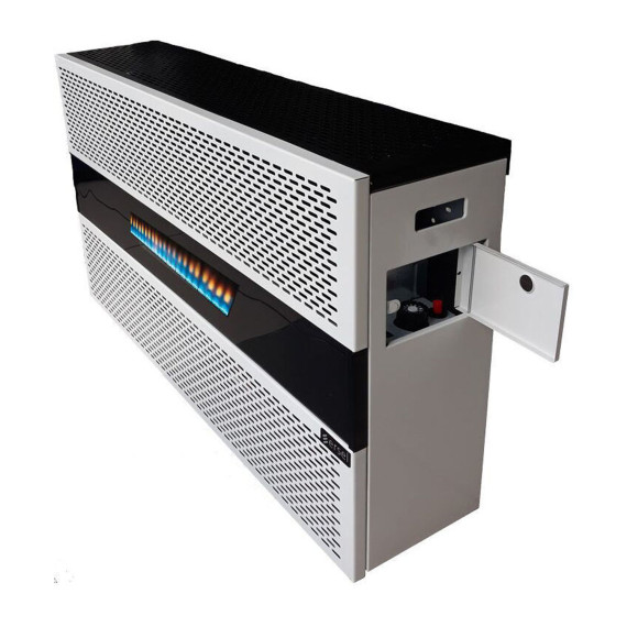 gas heater ERSEL ERSEL 12000/FIREPLACE EFFECT WHITE