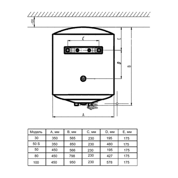 ელექტრო წყლის გამაცხელებელი SHIVAKI SHWH2.0 80 STEEL SILVER
