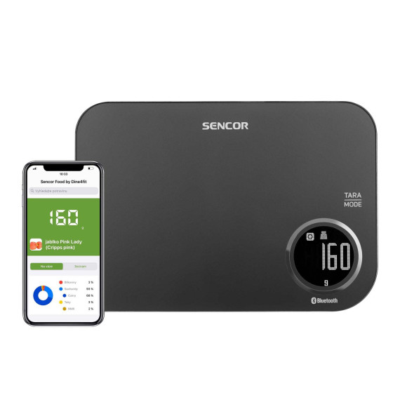 სამზარეულოს სასწორი SENCOR SKS 7078BK