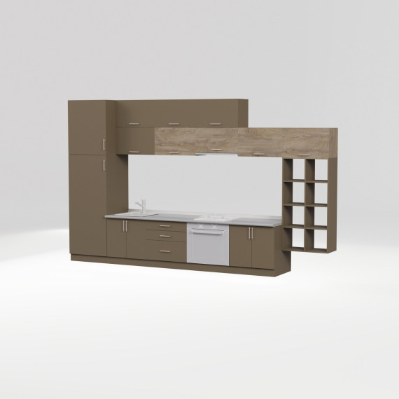 kitchen set HOBEL EX-C12 7166/K105 (8)