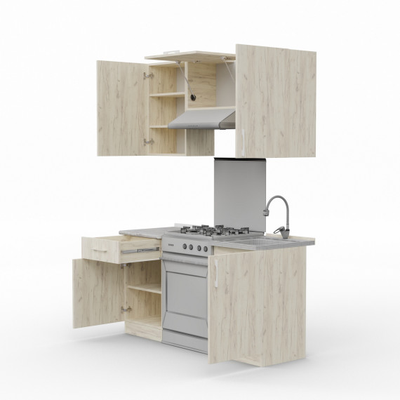 მზა გარნიტური HOBEL X70 CL/01 (WH) K001 P2 (5)