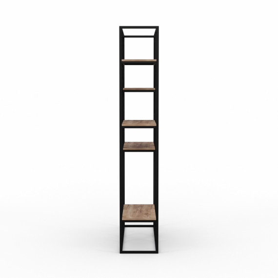 bookcase & shelving HOBEL LANFEN 100 BLACK METAL/ K004 (1)