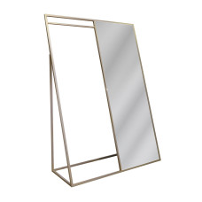 вешалка HOBEL MIA HANGER GOLD METAL/MIRROR (1)