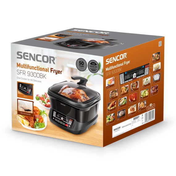 მულტისახარში ქვაბი SENCOR SFR 9300BK