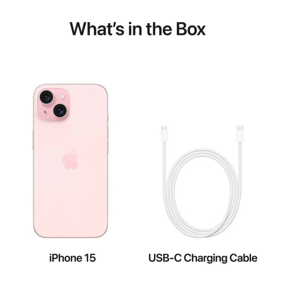 სმარტფონი APPLE IPHONE 15 128GB PINK