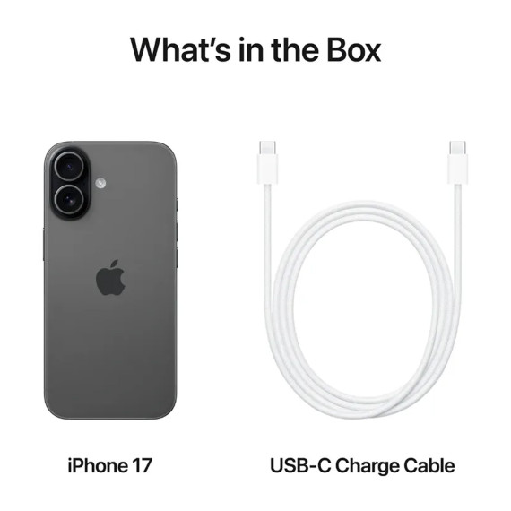 სმარტფონი APPLE IPHONE 17 BLACK 256GB