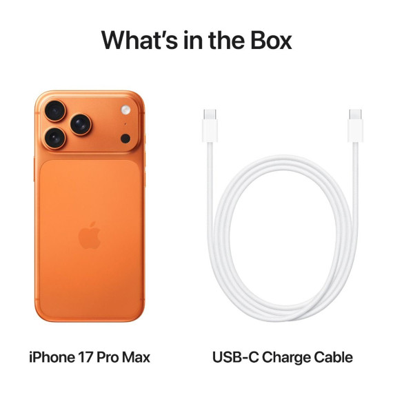 smart phone APPLE IPHONE 17 PRO MAX COSMIC ORANGE 256GB