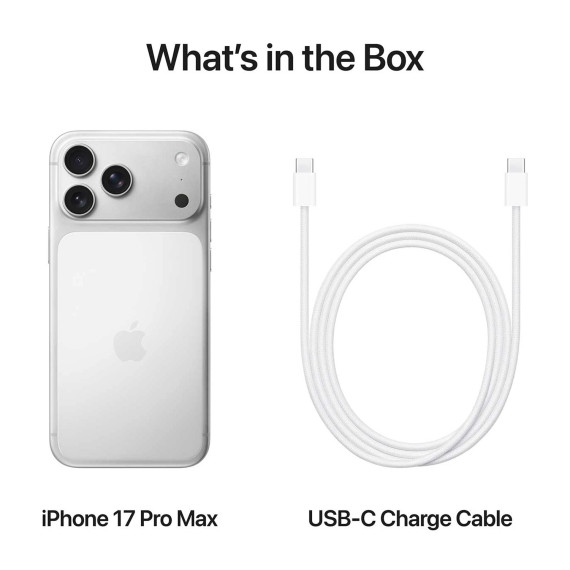 სმარტფონი APPLE IPHONE 17 PRO SILVER 512GB