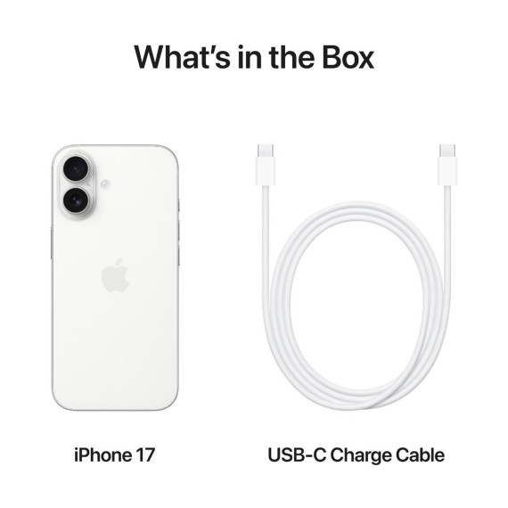 სმარტფონი APPLE IPHONE 17 WHITE 256 GB ESIM