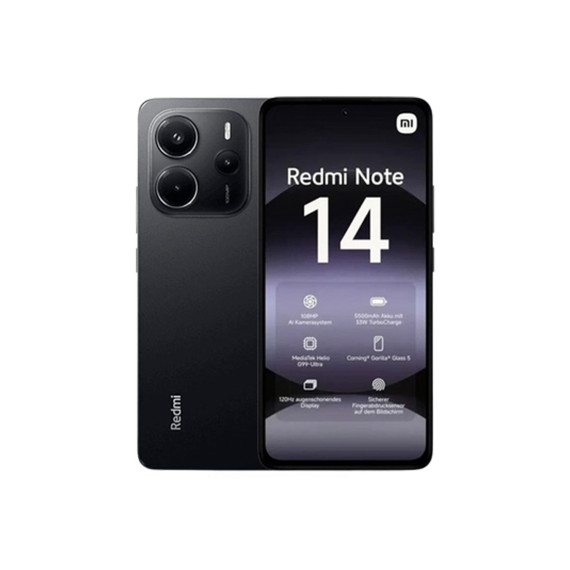 სმარტფონი XIAOMI XIAOMI REDMI NOTE 14 NFC DUAL SIM 8GB RAM 256GB LTE GLOBAL VERSION (BLACK)