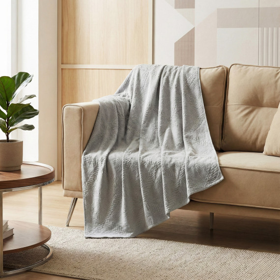 პლედი RESTFUL JP 100X115 LIGHT GREY