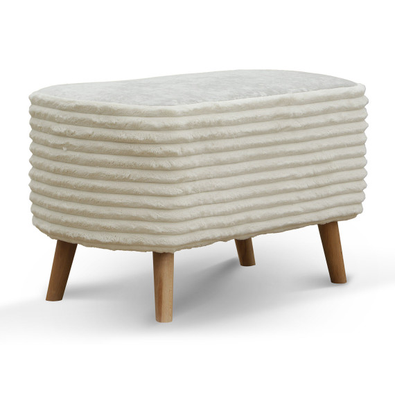 ტაბურეტი და პუფი HOBEL SONYA BIG MEGA IVORY/CREAM MONACO 2 (1)