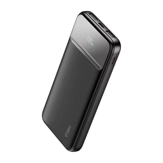 внешние зарядные устройства TTEC TTEC RECHARGER LCD 10.000MAH PD 20W POWERBANK BLACK 2BB233S