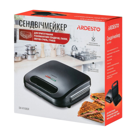 სენდვიჩ მეიქერი ARDESTO SM-H110BGR