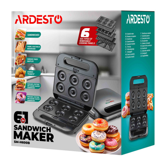 სენდვიჩ მეიქერი ARDESTO SM-H600B