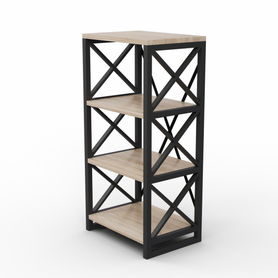 bookcase & shelving HOBEL LOFT-SH-139-M BLACK/ 3025 (1)