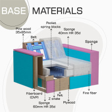 armchair HOBEL ANGEL 1 BUKLE BEIGE /BENORRY 1002 (1)