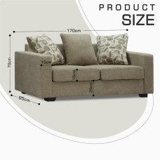 sofa HOBEL ANGEL 2 LIGHT BROWN AMAZON 2 / GANZA 1009 (1)