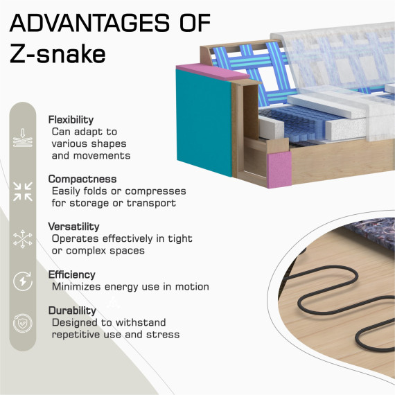 დივანი HOBEL ANGEL 3 LIGHT BROWN AMAZON 2 / GANZA 1009 (1)