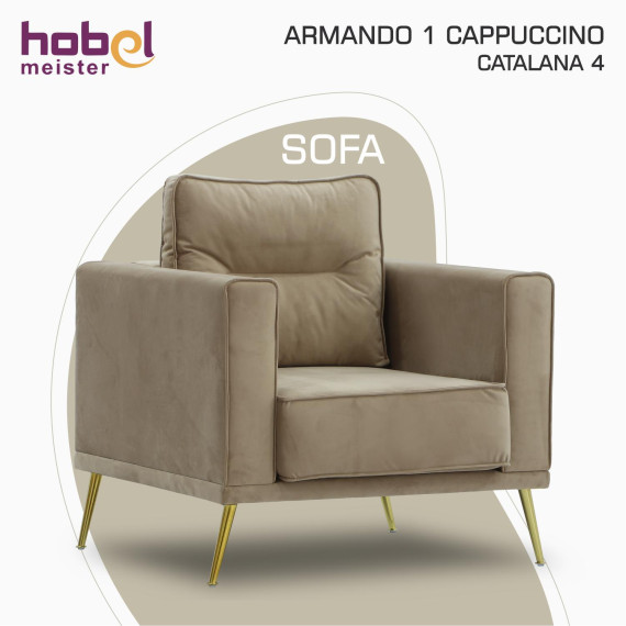 кресло HOBEL ARMANDO 1 CAPPUCCINO CATALANA 4 (1)