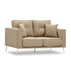 sofa HOBEL ARMANDO 2 STR GOLD 20SM/BEIGE SCANDI 4 (1)