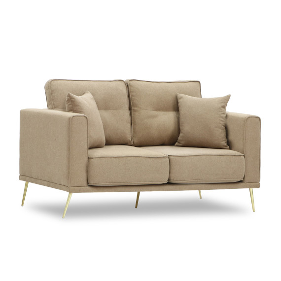 დივანი HOBEL ARMANDO 2 STR GOLD 20SM/BEIGE SCANDI 4 (1)