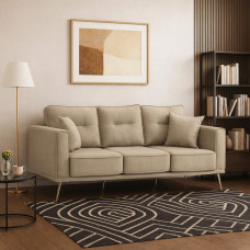 დივანი HOBEL ARMANDO 3 STR GOLD 18SM/BEIGE SCANDI 4 (1)