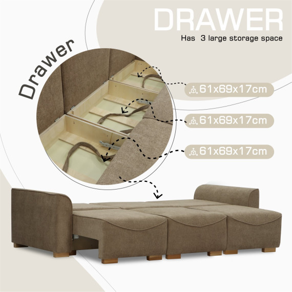 დივანი HOBEL BELONA 3 F/R LIGHT BROWN BONCUK 7 (7)