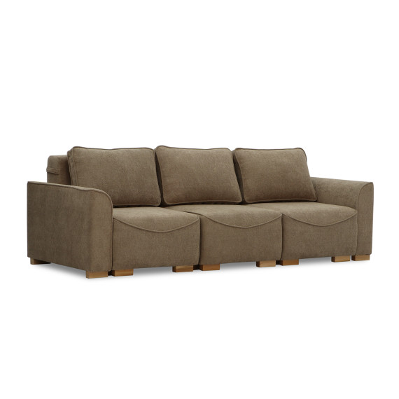 დივანი HOBEL BELONA 3 F/R LIGHT BROWN BONCUK 7 (7)