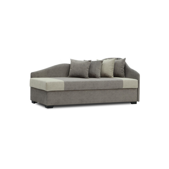 დივანი HOBEL BIG-BEN CAPPUCCINO JAGUAR 6/ CREAM JAGUAR 3 R (2)