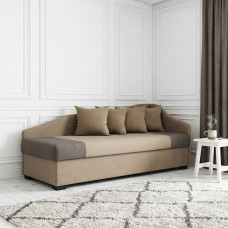 sofa HOBEL BIG-BEN F/R LIGHT BROWN SCANDI 4 / BROWN SCANDI 6 R (2)