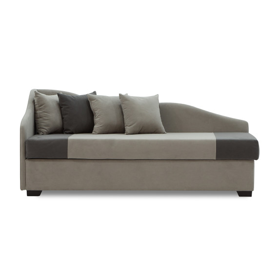 диван HOBEL BIG-BEN GREY LEONARDO 14/ DARK GREY LEONARDO 15 L (2)