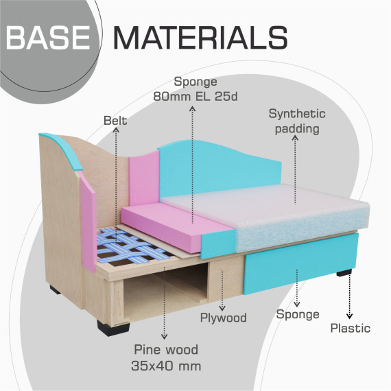 დივანი HOBEL BIG-BEN LIGHT GREY JAGUAR 4/ GREY JAGUAR 5 R (2)