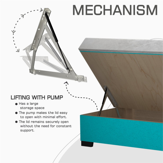 დივანი HOBEL BIG-BEN LIGHT GREY JAGUAR 4/ GREY JAGUAR 5 R (2)