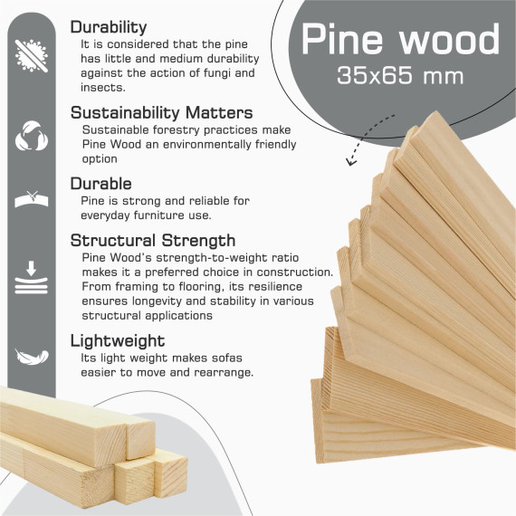 გარნიტური HOBEL CLARA 3+1+1 DARK GREY BEATTO 1079 (3)